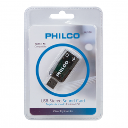 Tarjeta Sonido USB Philco